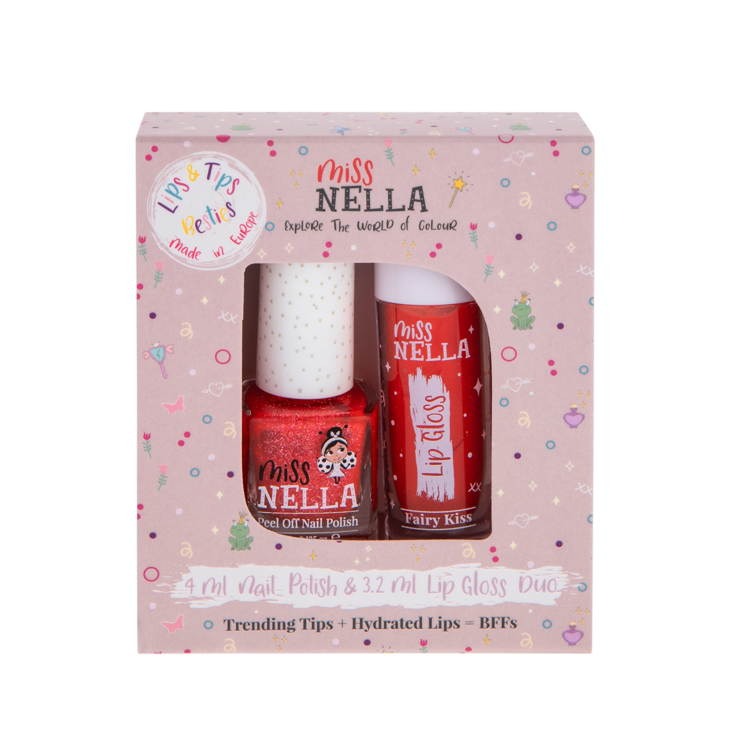 Kids Lip Gloss & Nail Polish Duo