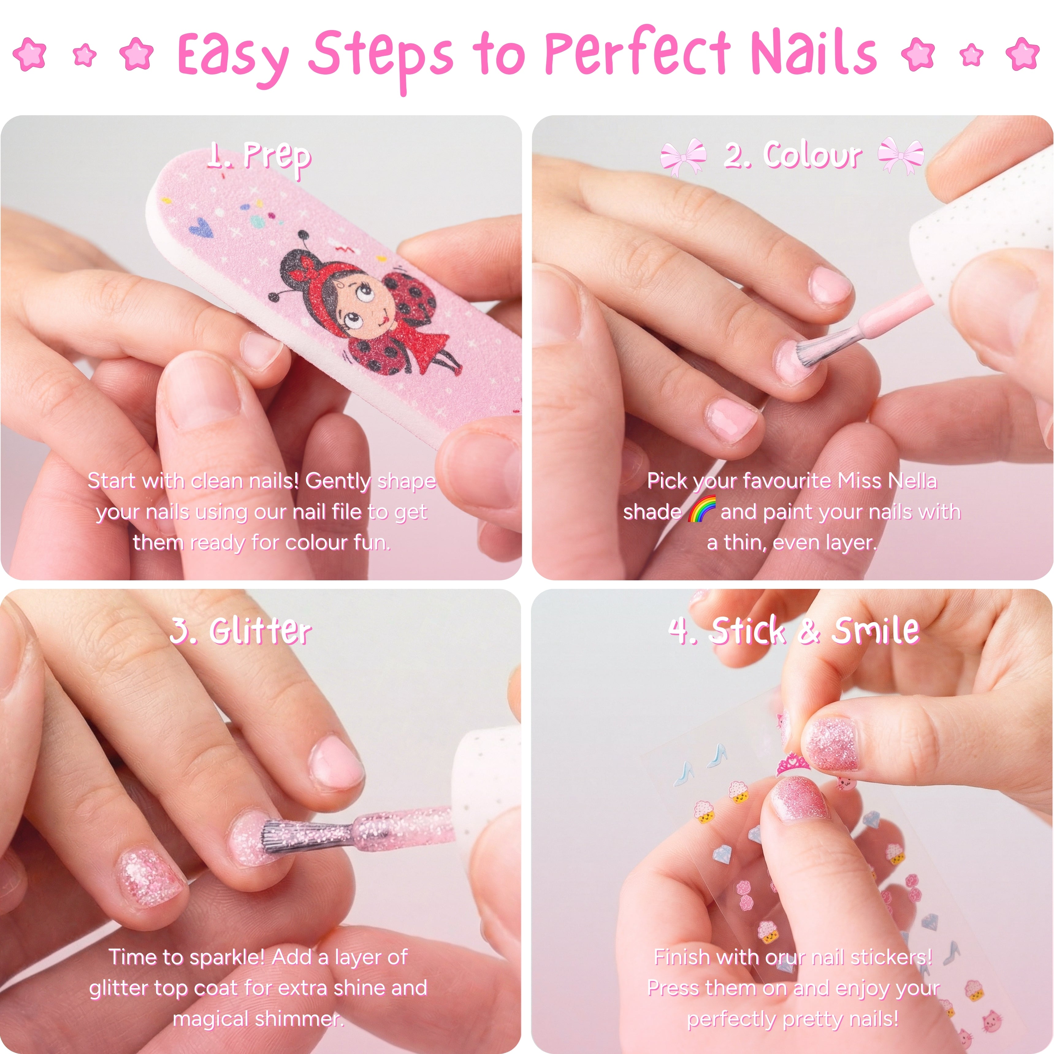 Happily Ever After 4ml Peel off Kids Nail Polish