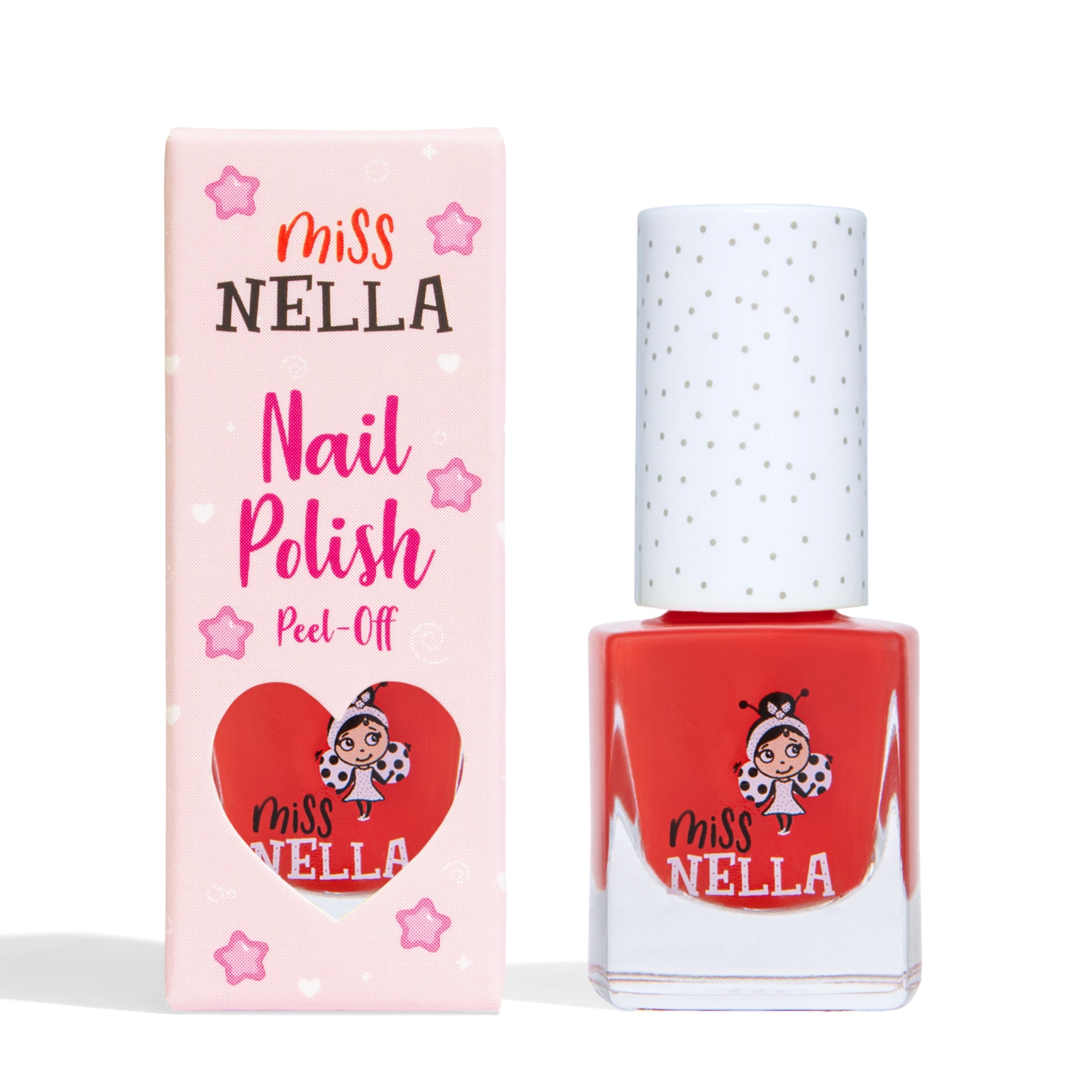Strawberry'n'Cream 4ml Peel off Kids Nail Polish