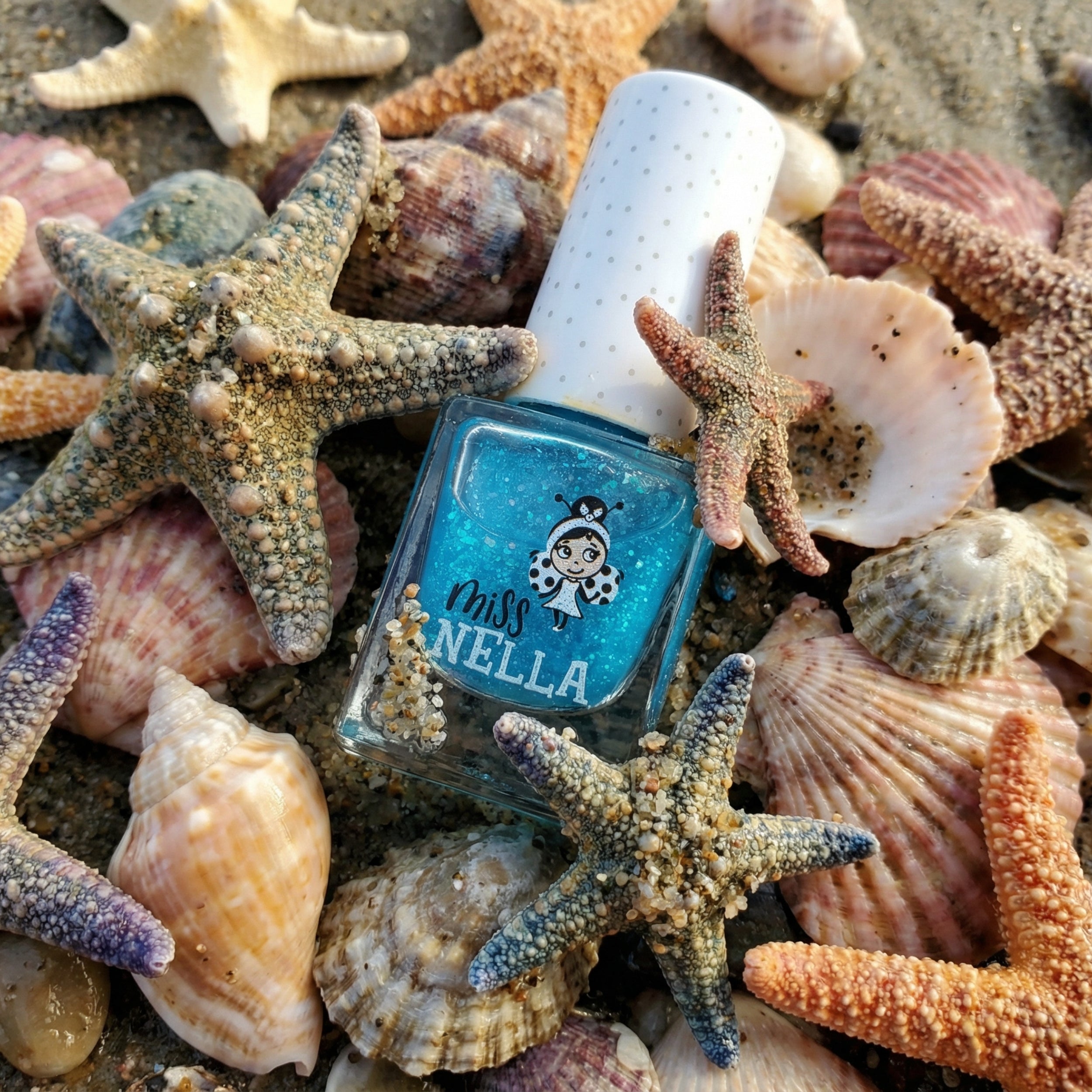 Under The Sea Glitter 4ml Peel off Kids Nail Polish