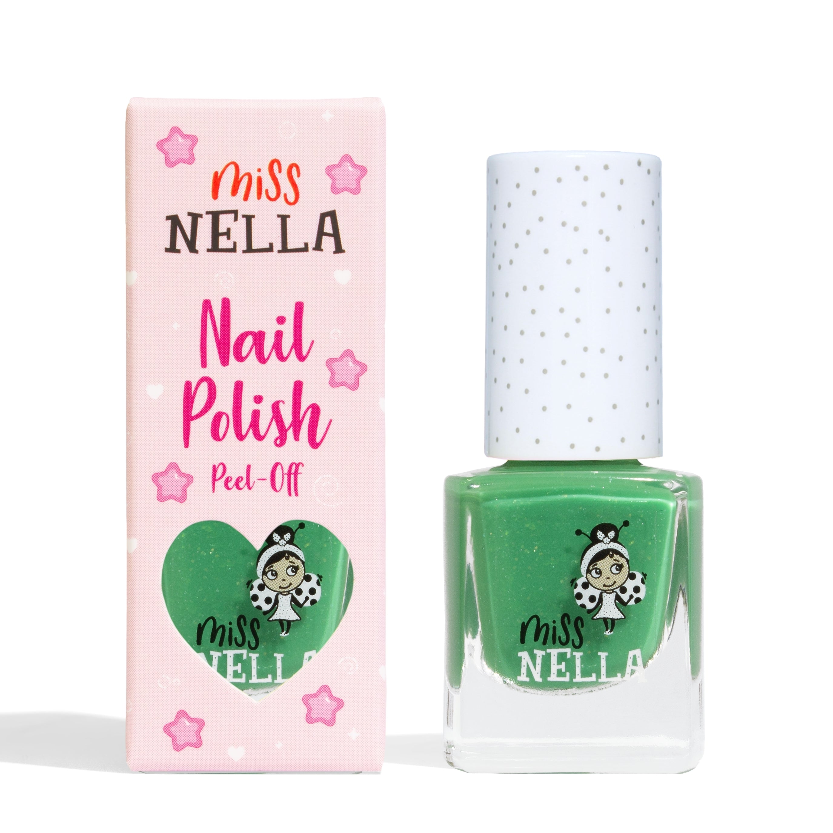 Kiss the Frog Glitter 4ml Peel off Kids Nail Polish