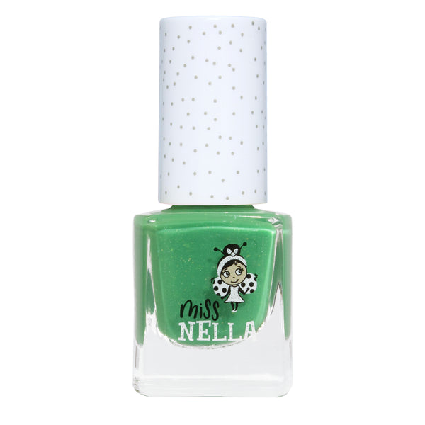 Kiss the Frog Glitter طلاء أظافر للأطفال بسعة 4 مل قابل للتقشير