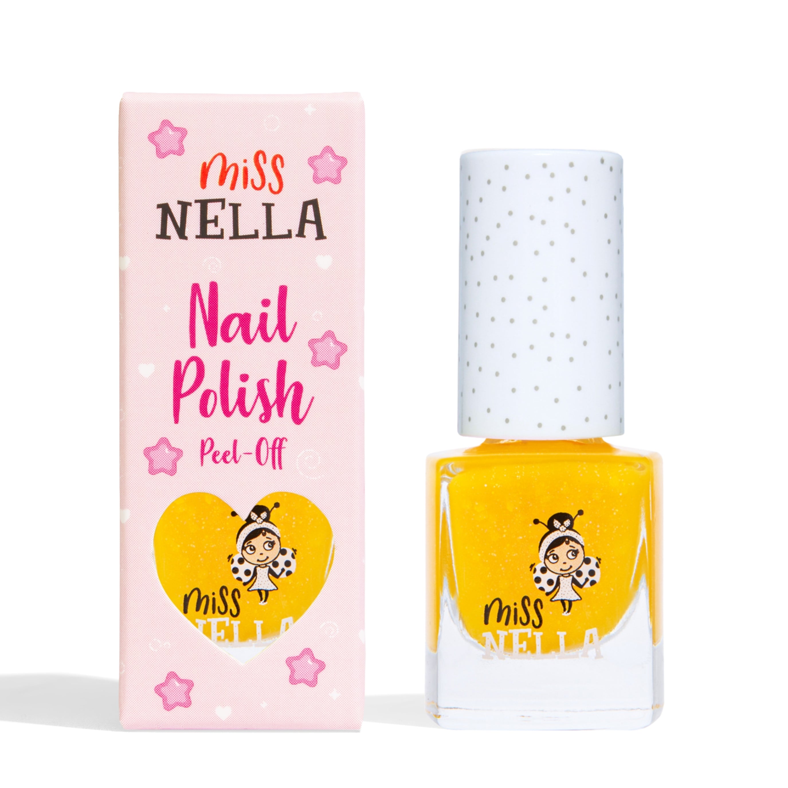 Honey Twinkles Glitter 4ml Peel off Kids Nail Polish