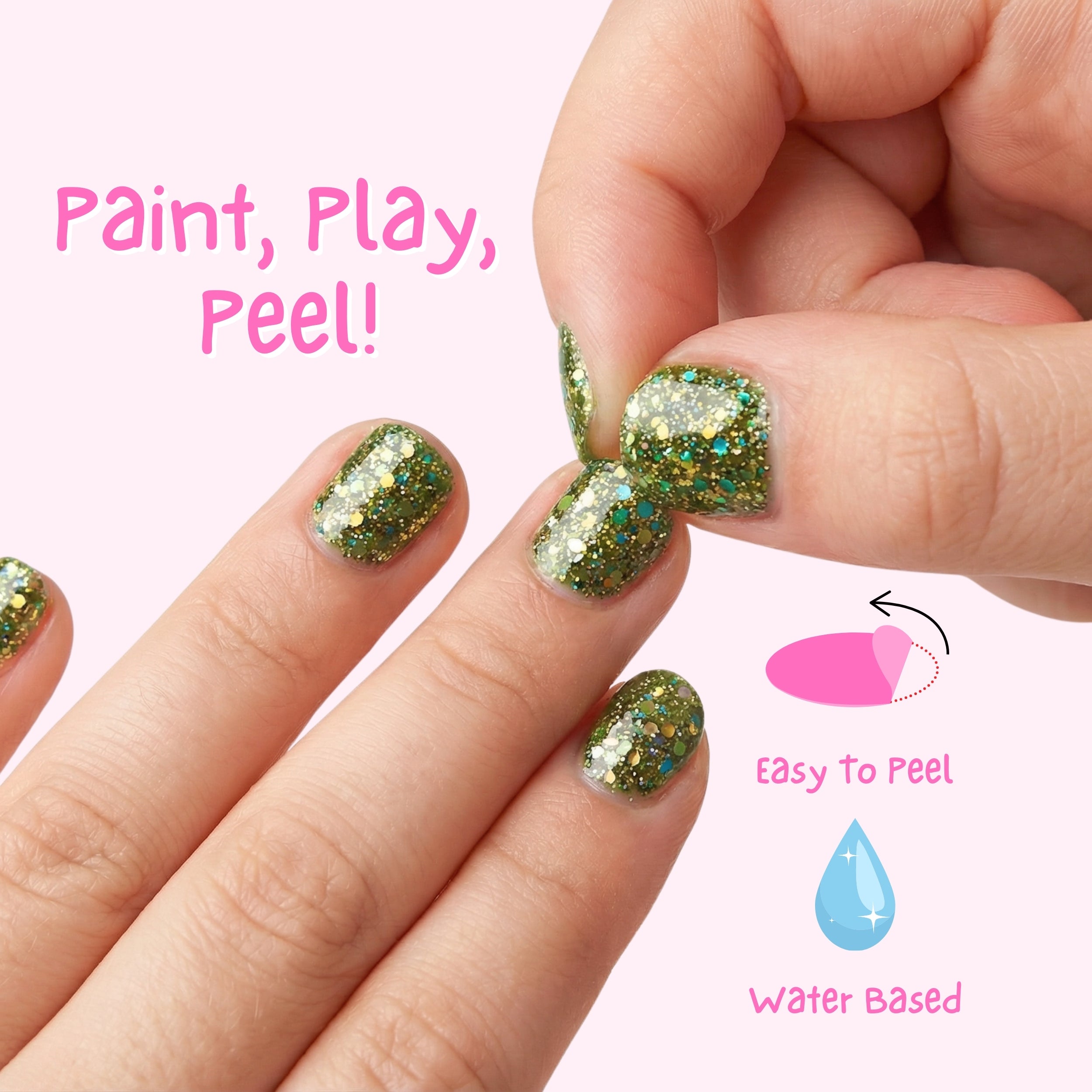 Secret Diary 4ml Non Toxic Kids Nail Polish