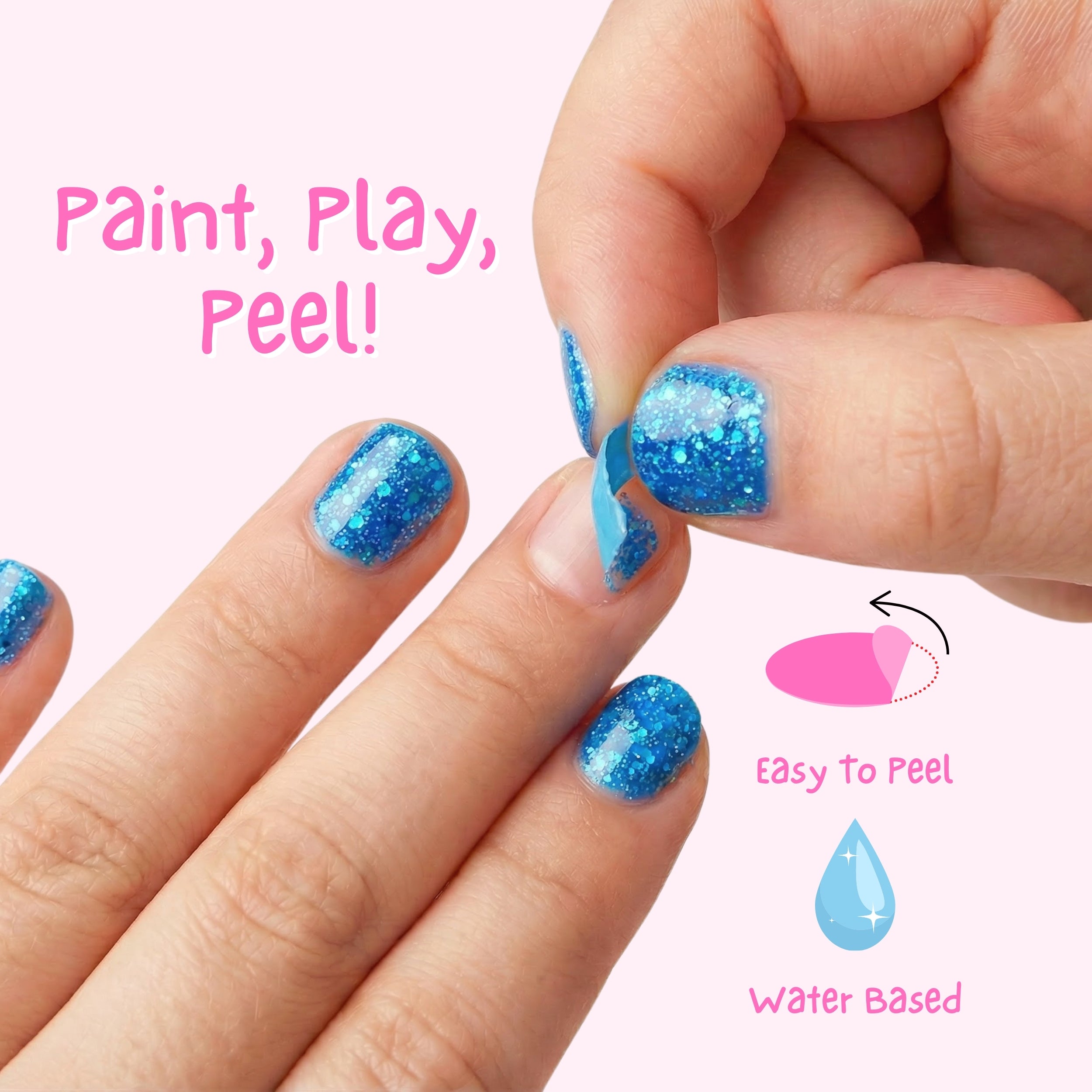 Cool Kid 4ml Peel off Kids Nail Polish
