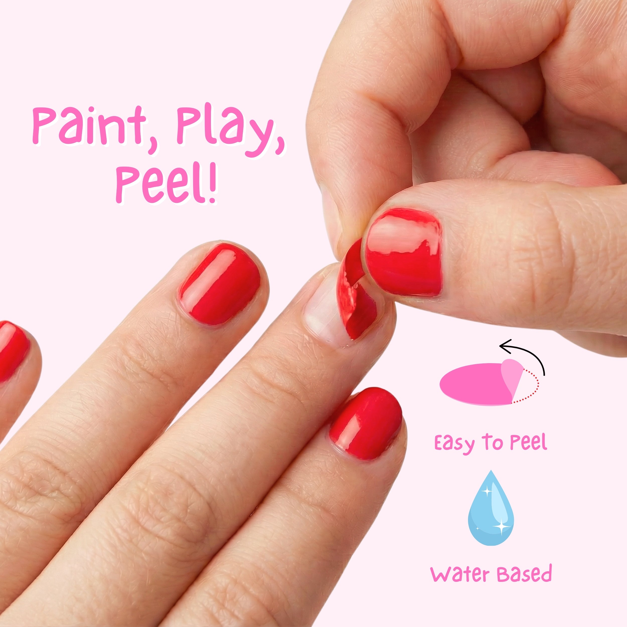 Class Clown 4ml Peel off Kids Nail Polish