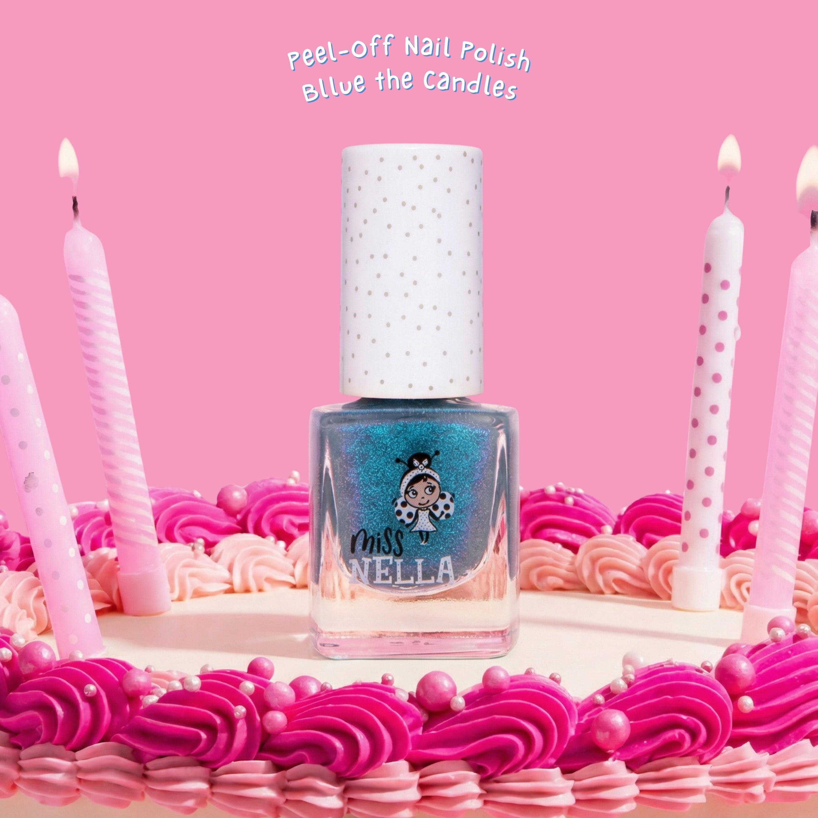Blue the Candles 4ml Peel off Nail Polish