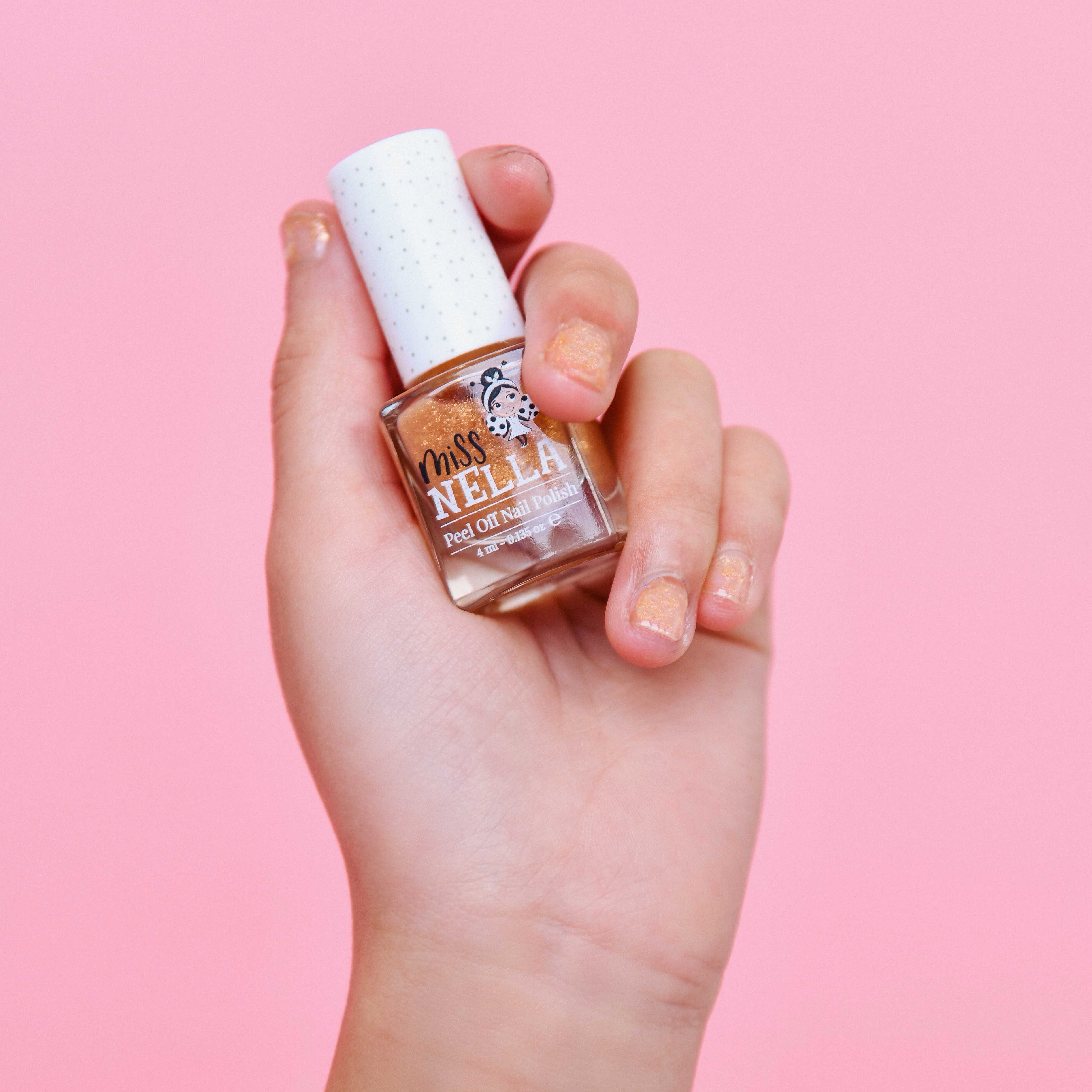 Open Sesame Glitter 4ml Peel off Kids Nail Polish