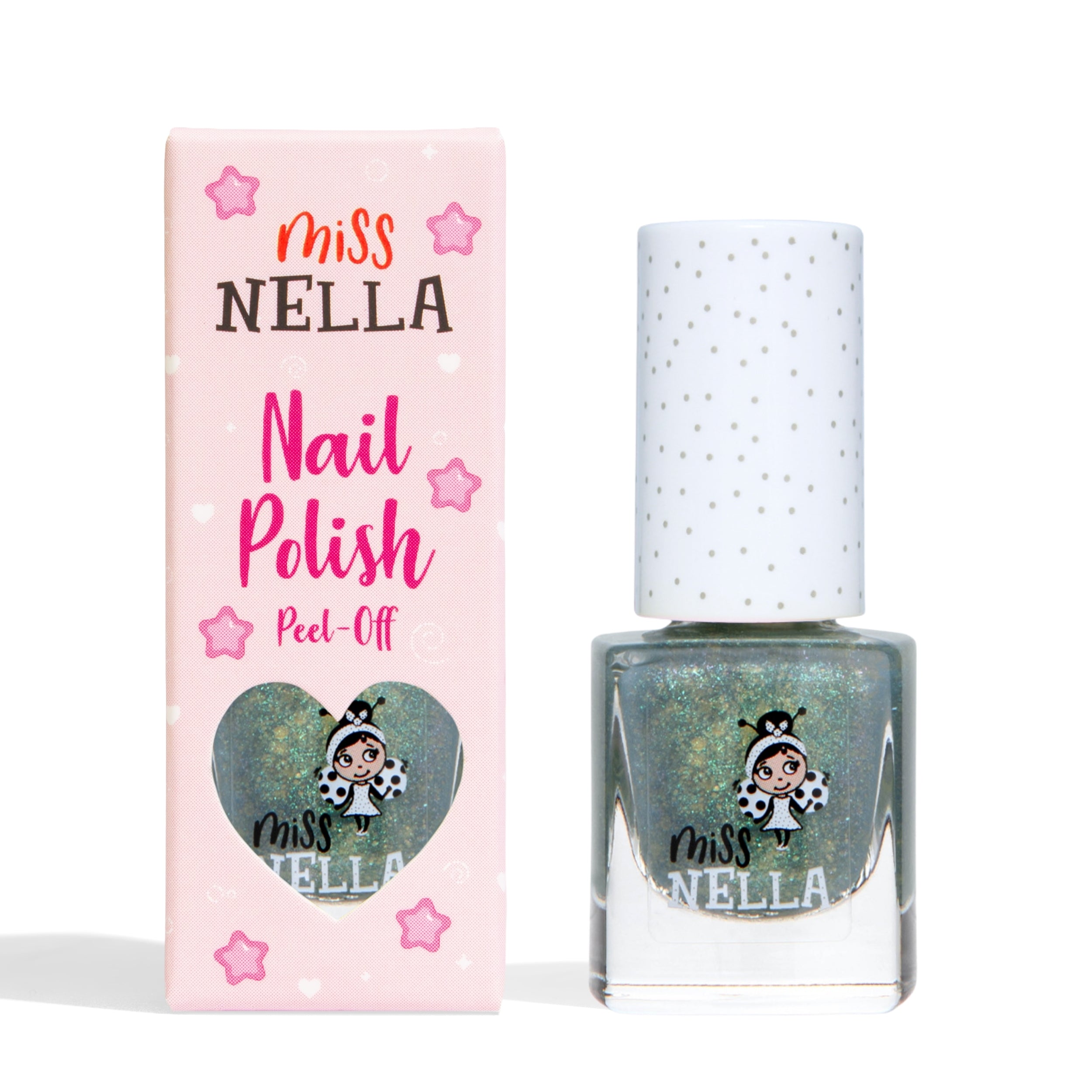 Bibbidi Bobbidi Boo Glitter 4ml Peel off Nail Polish