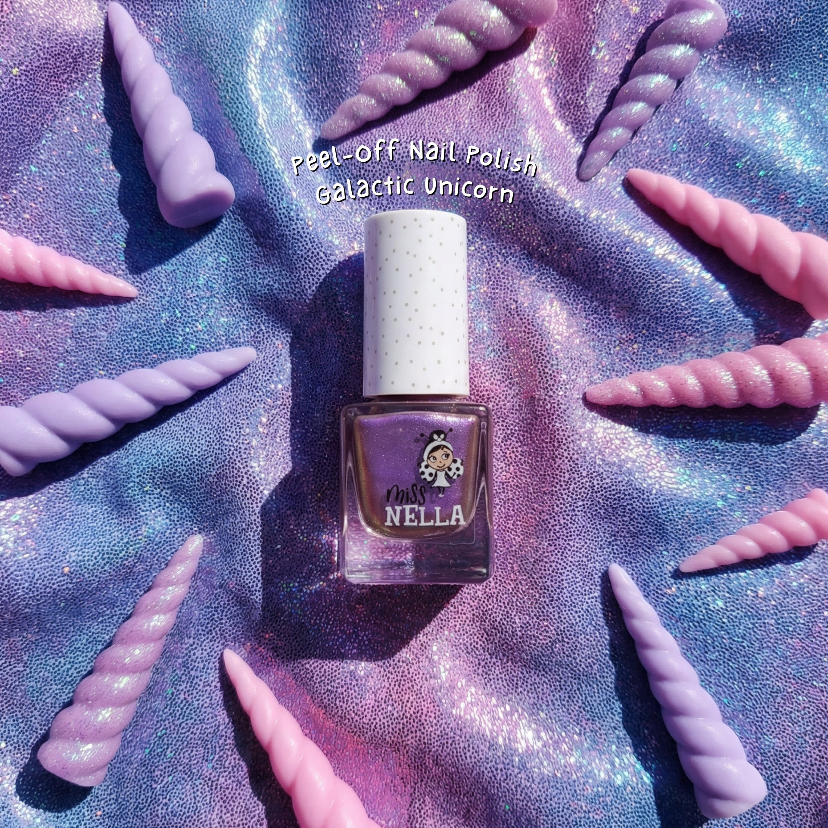 Galactic Unicorn 4ml Peel off Kids Nail Polish