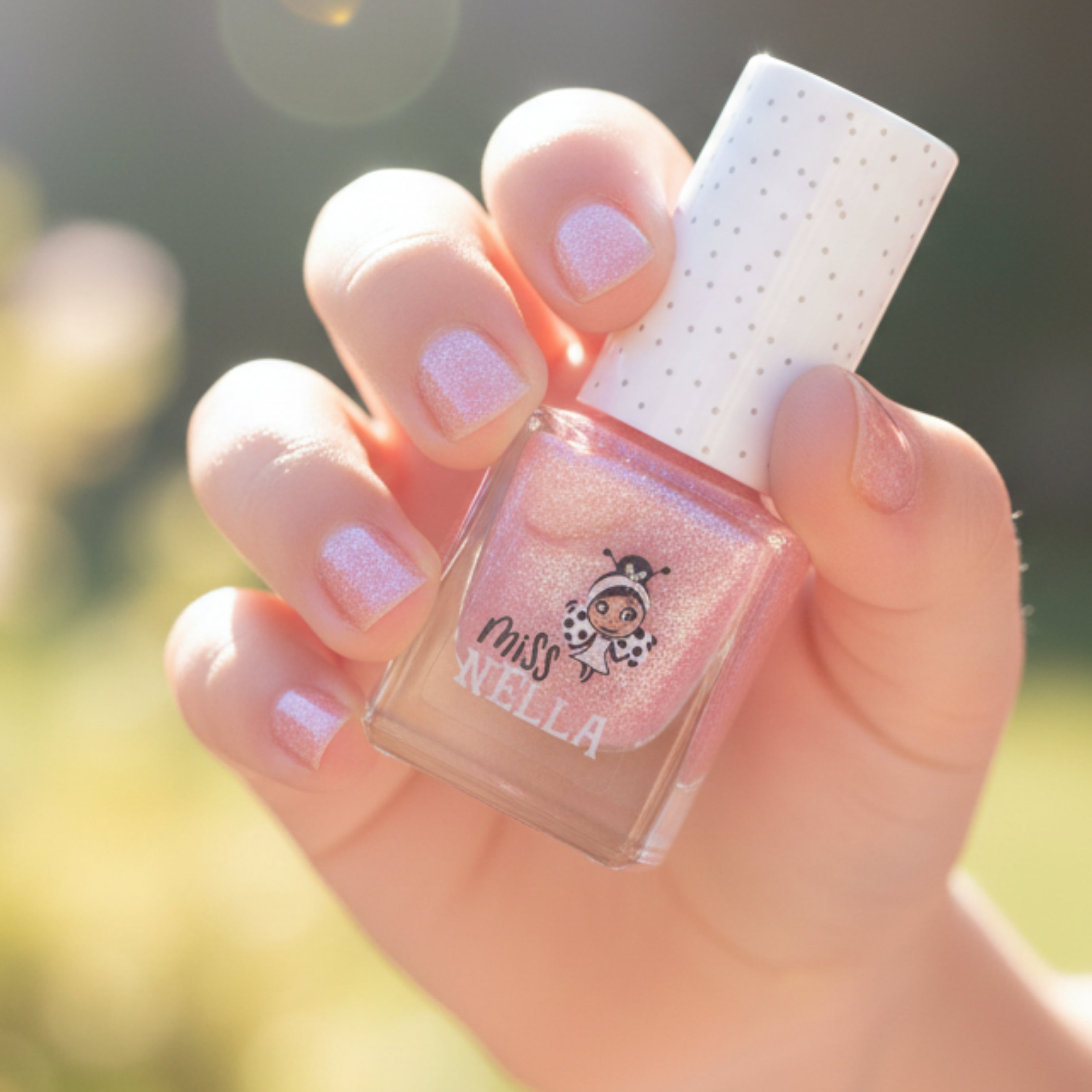 Itsy Glitzy Hippo 4ml Peel off Kids Nail Polish