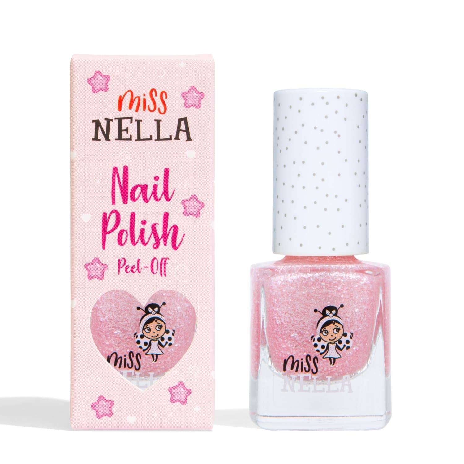 Itsy Glitzy Hippo 4ml Peel off Kids Nail Polish