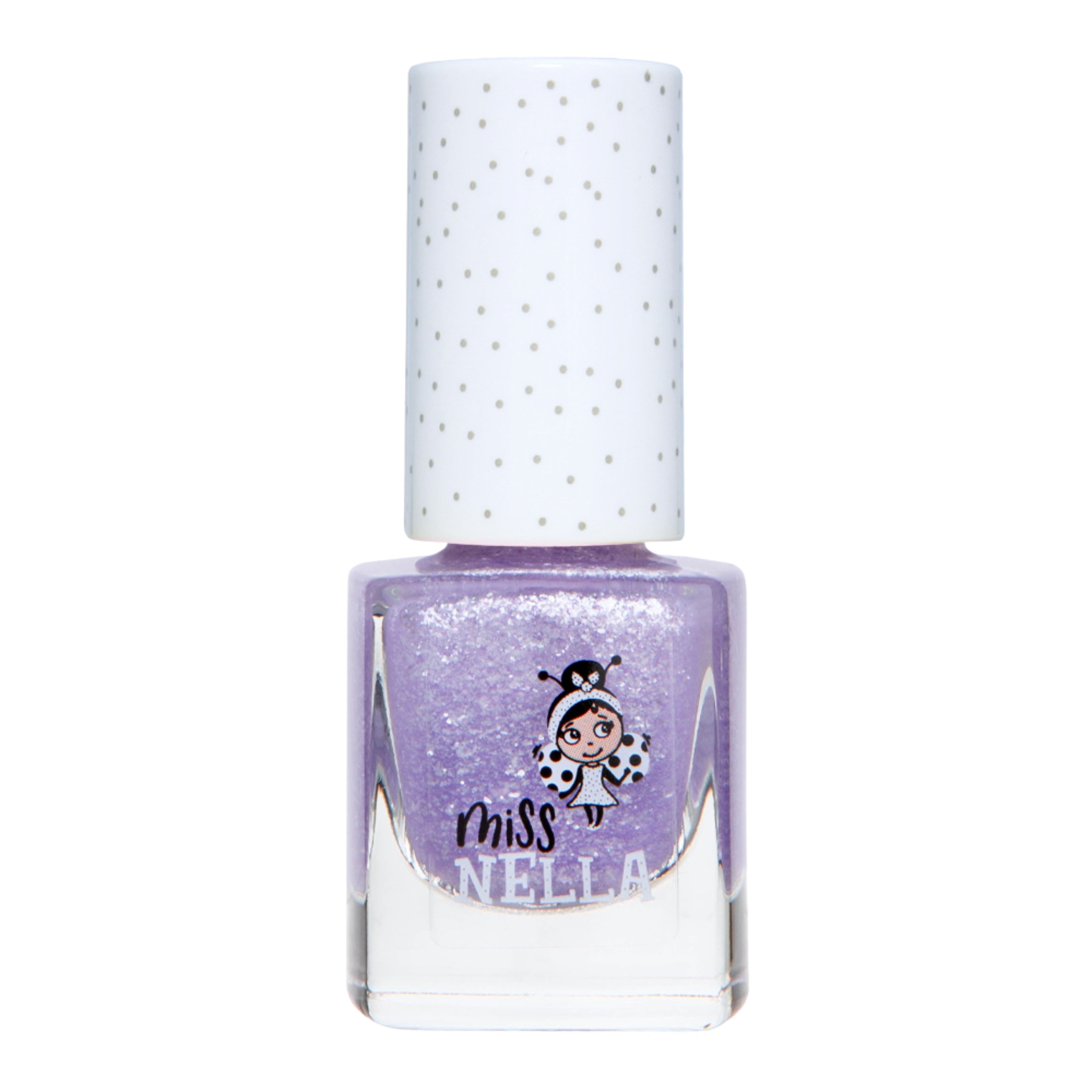 Sparkly Zebra 4ml Peel off Kids Nail Polish