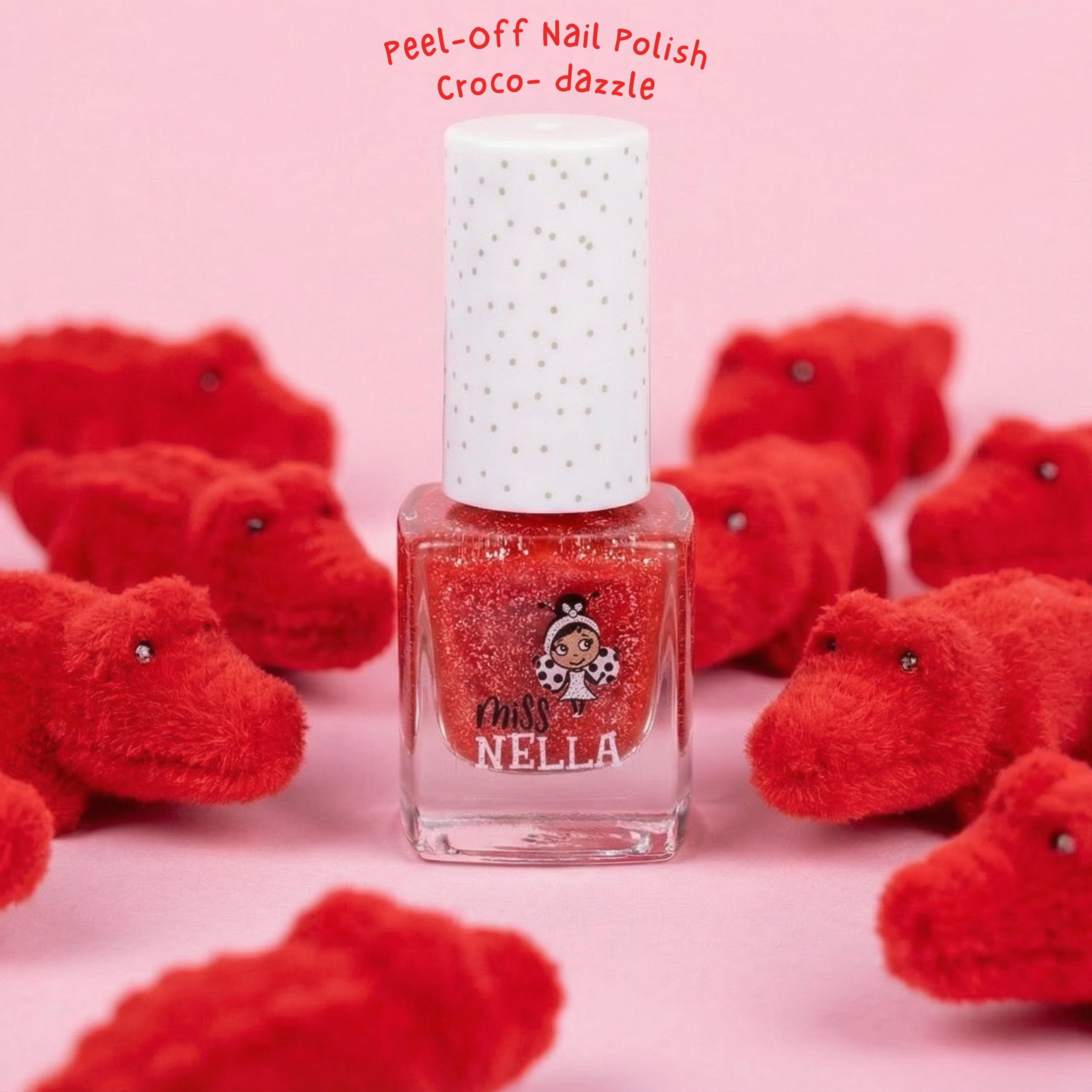 Croco Dazzle 4ml Peel off Kids Nail Polish