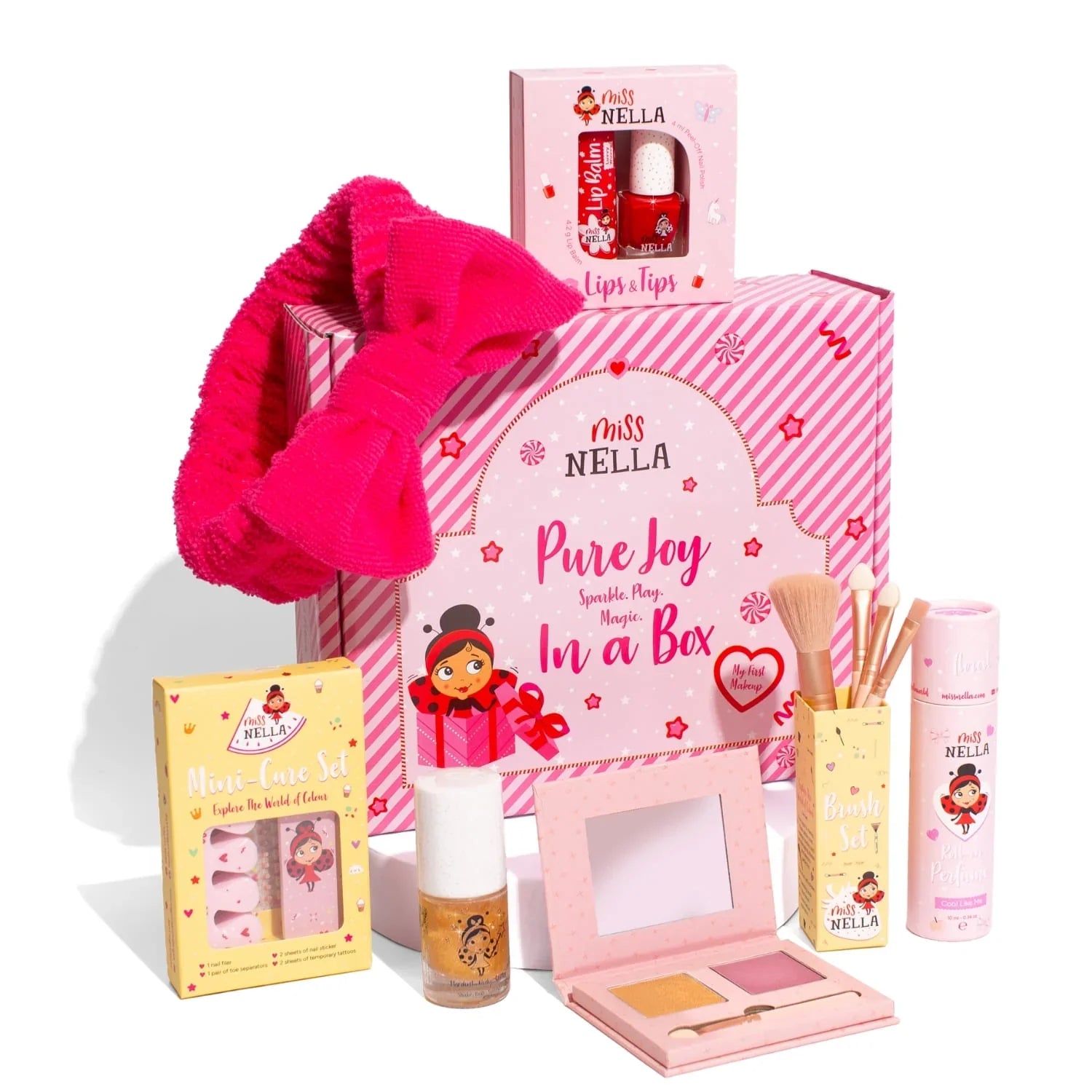 Festive Tiny Delights Gift Box – Miss Nella kids makeup gift set