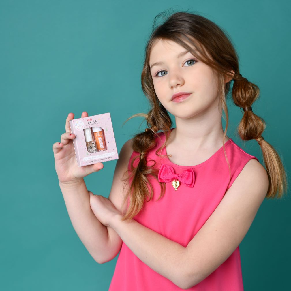 Kids Lip Gloss & Nail Polish Duo